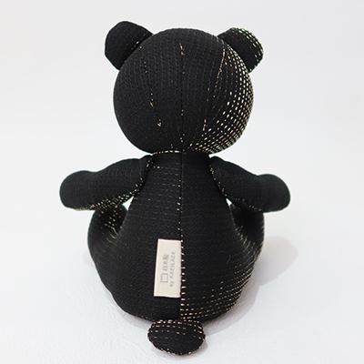ふるさと納税 桐生市 TIRCOLUMで制作したテディベア「Newえんとくん」(ゴールド) |  | 02