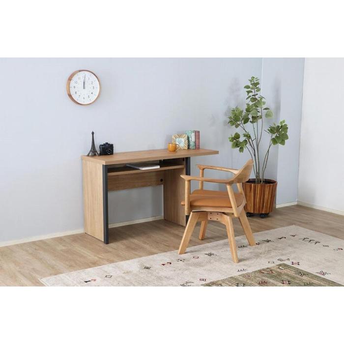 【ふるさと納税】東馬家具 センダン シンプルデスク（左右兼用） | 家具 ファニチャー 人気 おすすめ 送料無料