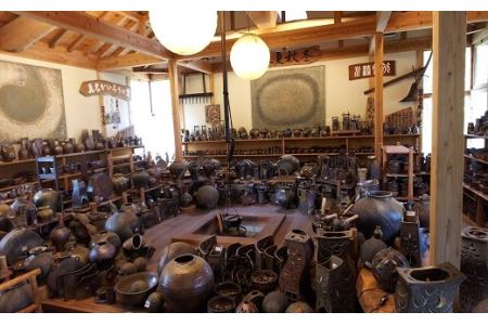 【C-14】眞名焼　抹茶茶碗（井戸型）