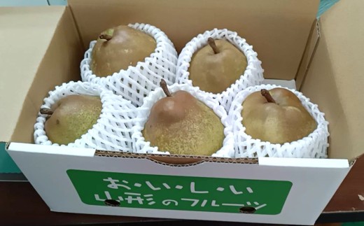 西洋梨（ラ・フランス）２ｋｇ　５玉　ご家庭用　0042-2605