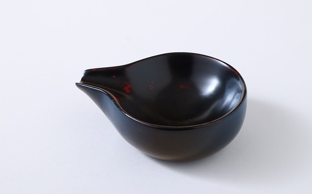 A138 【国産】 片口（曙）直径8cm 深さ2.5cm 木製 小鉢 酒器 ドレッシングボウル