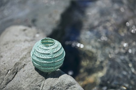 【小嶋庵 京提灯】ちび丸提灯×3個セット・Sサイズ（卓上丸型・直径9cm程度）