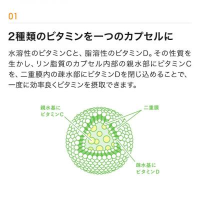 ふるさと納税 鎌倉市 【毎月定期便】【6ヶ月定期便】【Lypo-C】リポ カプセル ビタミンC+D 30包入 3箱全6回 |  | 01