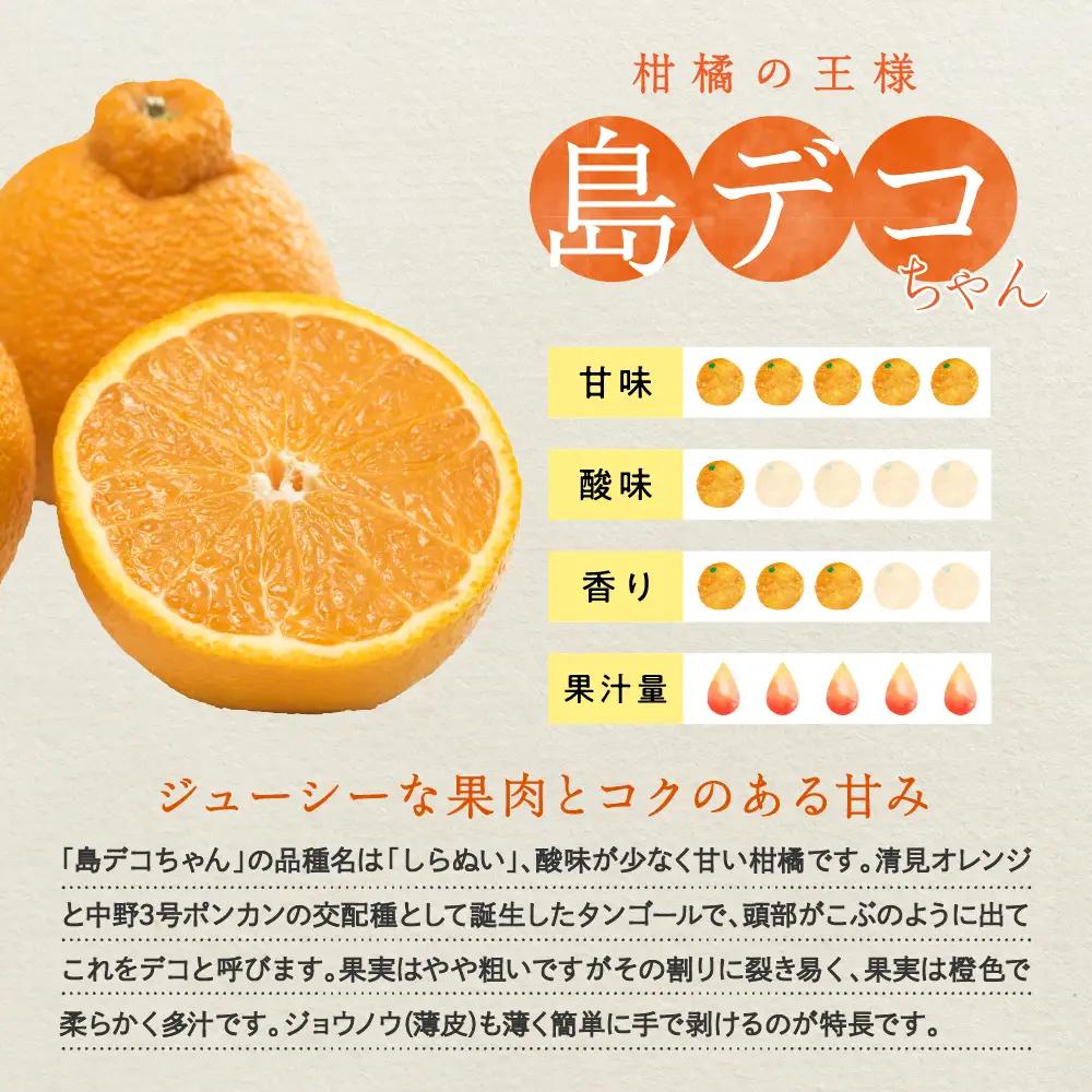 先行受付 2027年2月中旬～発送 島デコちゃん 約5kg しらぬい