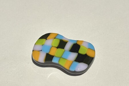 帯留め「モザイク・S」