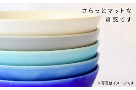 【美濃焼】Stripe ペアボウルセット ターコイズ×ホワイト【作山窯・SAKUZAN】【TOKI MINOYAKI返礼品】 食器 ボウル スープボウル サラダボウル デザートボウル 鉢 セット シン