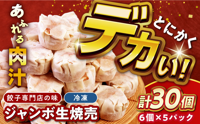 
専門店の味 ジャンボ生焼売30個 お取り寄せグルメ 簡単 中華 業務用 プレゼント ギフト シュウマイ シューマイ 横須賀【コロワイドMD神奈川工場】 [AKAH004]
