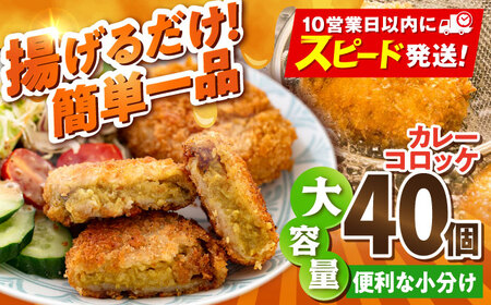 カレーコロッケ 40個 3.4kg コロッケ  [AKFH006]