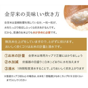 【 金芽米 】愛知県 美浜町産 にじのきらめき 5kg 無洗米｜米 糖質オフ