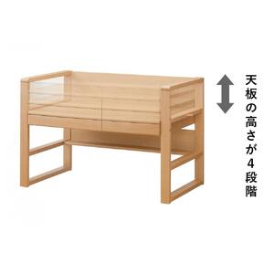 【浜本工芸】ナラ無垢　No.1784デスク［幅110cm］