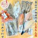 【ふるさと納税】富山の干物専門店　しおもん屋の富山湾詰め合わせ ハマオカ海の幸　【魚貝類・干物・アジ・イカ・イワシ・海老・エビ】