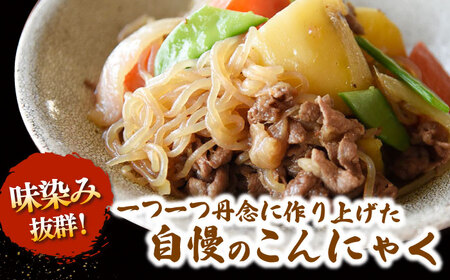 ヘルシー糸こんにゃく10個セット ▼ 国産 コンニャク 蒟蒻 おかず ヘルシー おつまみ  おでん  煮物 桂川町/有限会社 高倉食品[ADBD004]