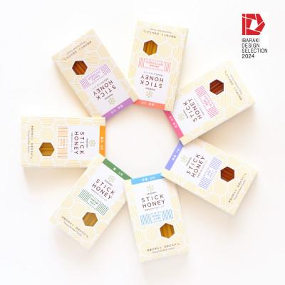 ふるさと納税 茨城県 茨城県産 国産 天然生はちみつ 田舎はちみつスティック セット 2.5g×12本×7種類