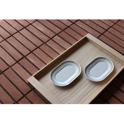 1616/ PC Oval Plate 200 2枚セット 有田焼 器 食器 オーバルプレート 皿 白 ホワイト プレート A20-403_イメージ3