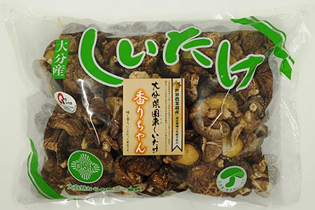 1735R_ボリュームの650g！国東しいたけ香ちゃん （徳用）