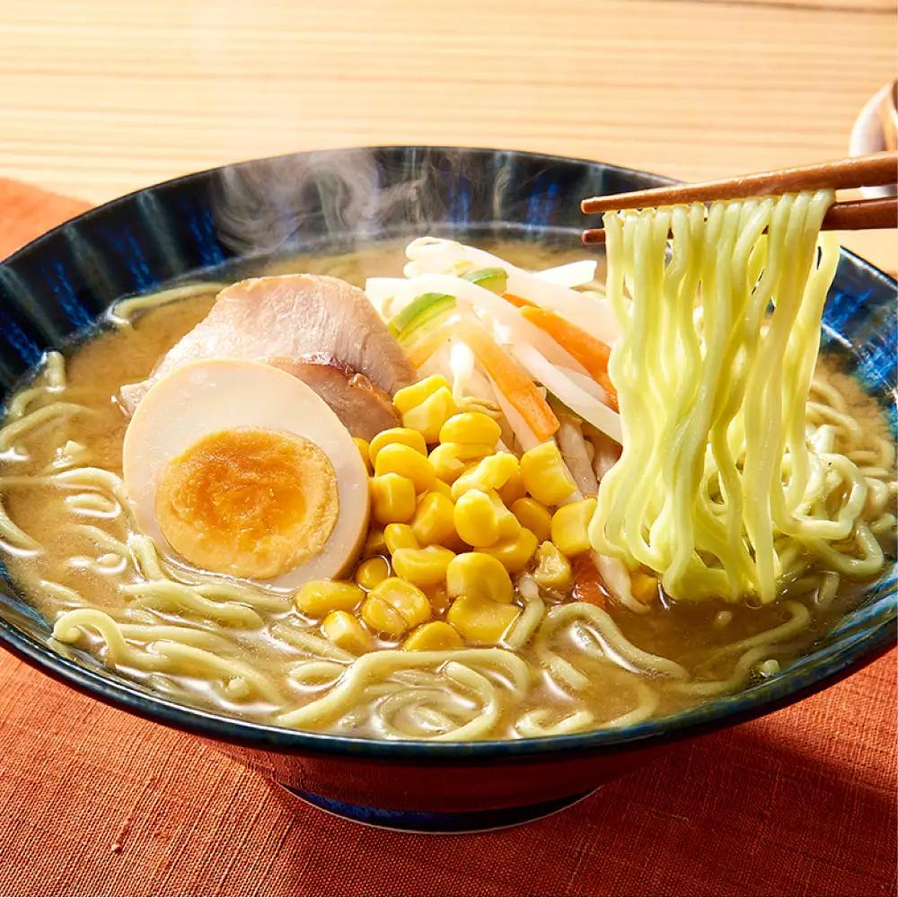 羅臼昆布ラーメン（みそ味）６個セット  麺 ラーメン 知床 北海道