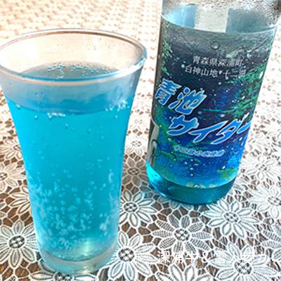 ふるさと納税 深浦町 アオーネ白神十二湖 ご当地サイダー「青池サイダー330ml」24本 [No.5296-0129] |  | 01