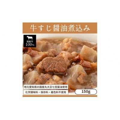 ふるさと納税 春日井市 お試し【レトルト食品】牛すじの醤油煮込み (150g×2パック)