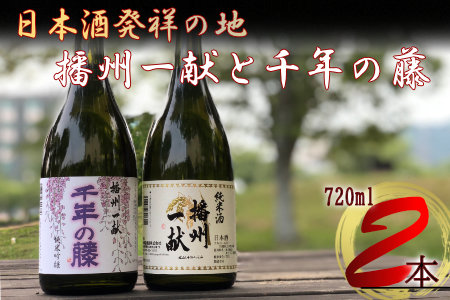 B2　日本酒発祥の地「播州一献と千年の藤」【 播州 酒 純米 純米吟醸 吟醸 千年 千年藤 藤 山陽盃 山陽盃酒造 酒蔵 兵庫県産 兵庫 】