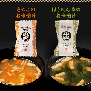みそ汁 山吹味噌 フリーズドライ 9食 セット みそ汁