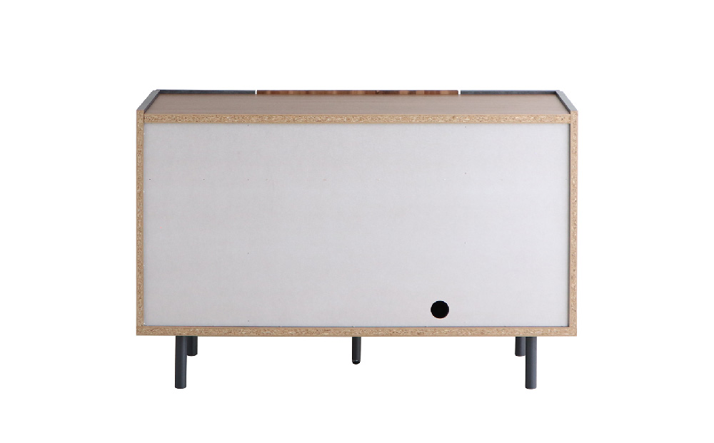 【東馬家具】クリート SB 120 CL【美しさ モダン 空間作り ワンランク上 贅沢 アカシア材 コンクリート調 完成品 脚のみ取付】(H060620)