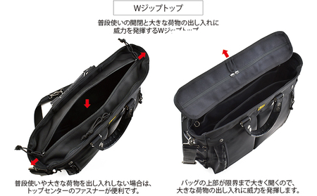 VanNuys フライヤー 3wayブリーフトート ダブルファスナー ビジネスバッグ メンズ 軽量 薄い 薄型 スリム A4 鞄 PC収納可 通勤 出張 ノートPC 誕生日 20代 30代 40代 ブ