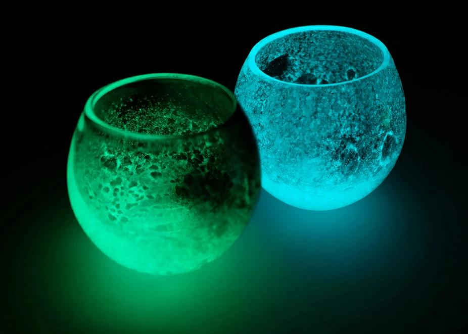 
ルナウェア 月のグラス ペアセット 蓄光 グラス 光るグラス 夜光
