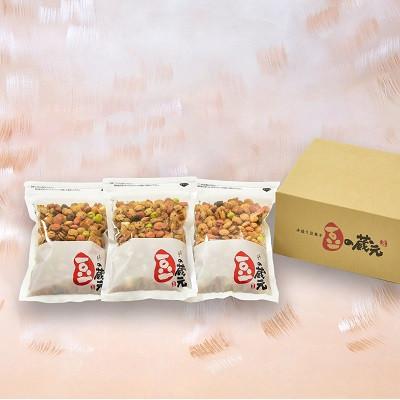 ふるさと納税 河内長野市 豆の蔵元の一番人気の蔵出し!「よりどりみどり」大袋(310g)×3パック