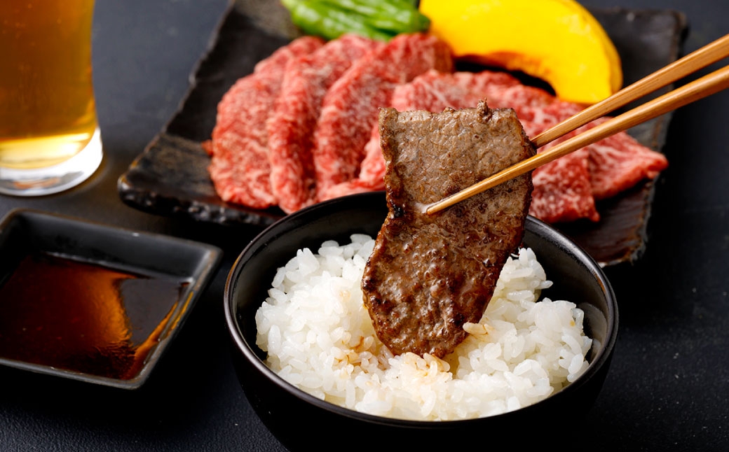 【冷蔵】武藤牧場直売店山嘉 焼肉用お肉 約500g