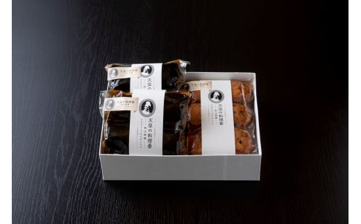 老舗料亭「おりょうり京町萬谷」　さばの昆布巻き・甘えびおから饅頭セット