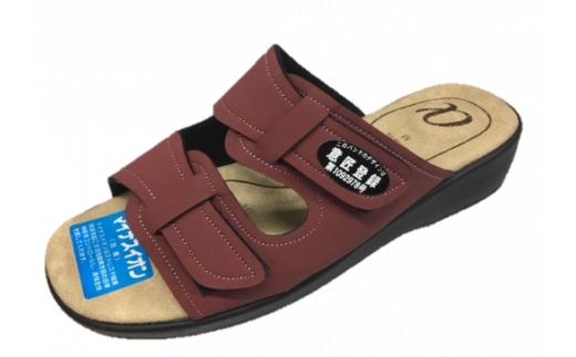 婦人用サンダル　TJ 25（ワイン / L）