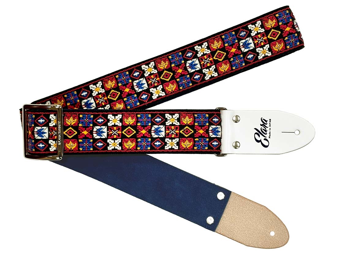 
            【ギターストラップ】 Elara Straps Knoxville Carlsbad 郡上市 レザー 真鍮バックル ウルトラスエード プロ仕様 エレキ アコギ ベース Ksound 小林楽器店
          