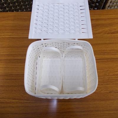 ふるさと納税 紋別市 収納ボックス3点セット(白系) |  | 02