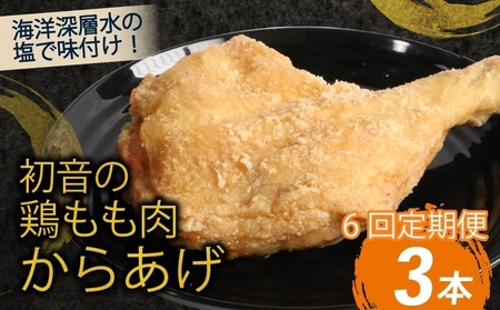 【定期便/隔月6回】鶏もも肉 からあげ 定期便 [hn131]