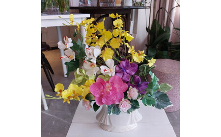 アーティフィシャルアレンジ体験レッスン 【 フラワーアレンジメント 体験 チケット 神奈川県 小田原市 】