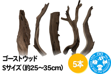 ゴーストウッド Sサイズ（約25～35cm）5本