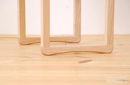 ロッテスツール アッシュ無垢材 チェア【福岡県・辻製作所】