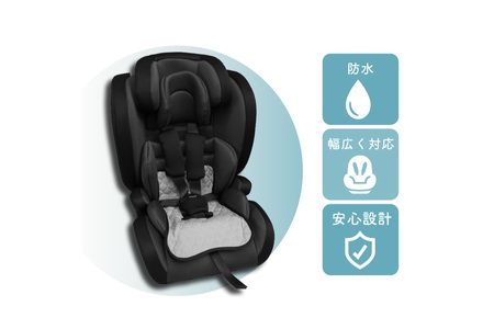 colulu チャイルドシート 防水シート【グレー】（3326）