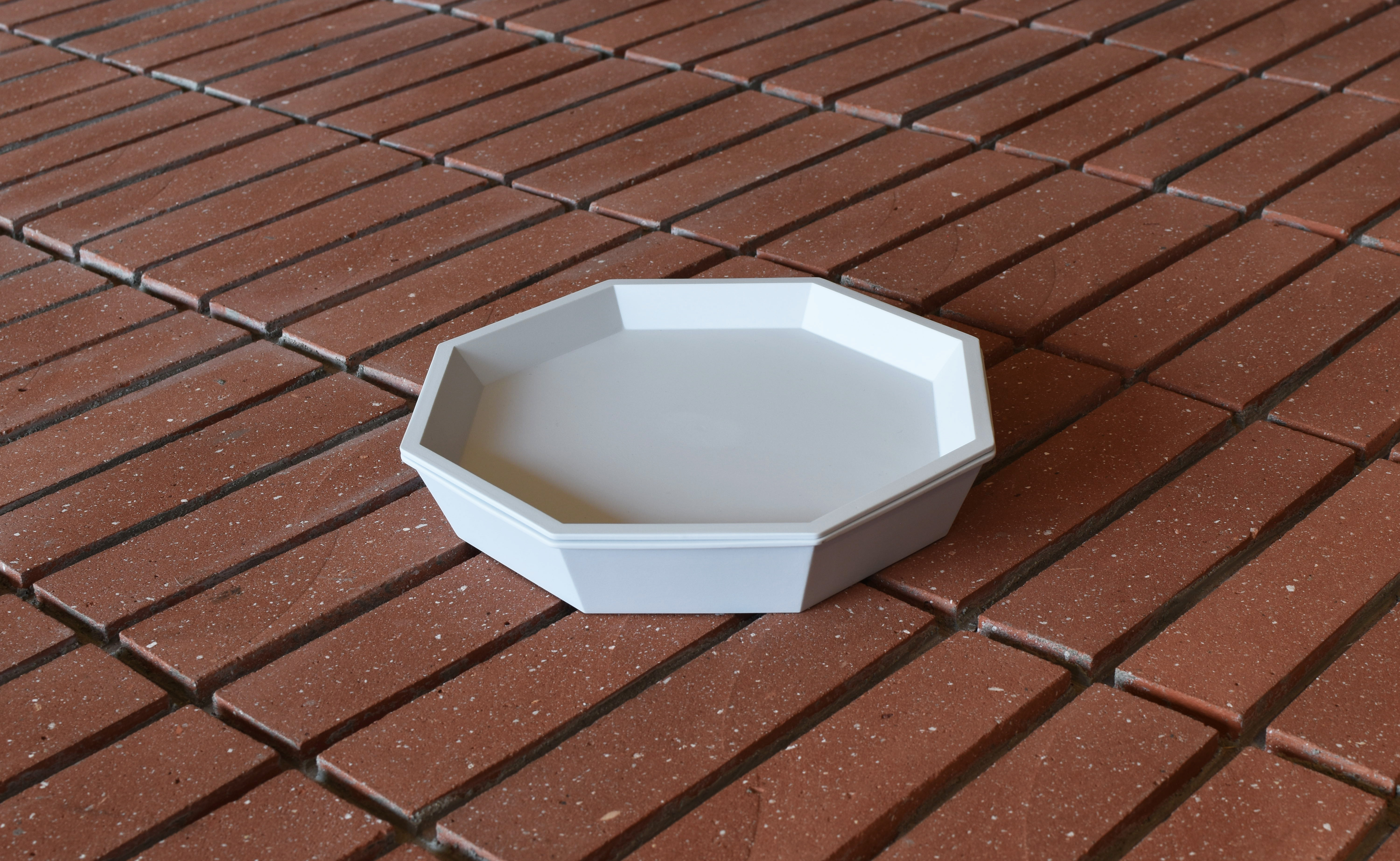 
            1616/ TY Anise Plate & Bowl 220 セット【1616/arita japan】有田焼 食器 器 皿 中皿 八角皿 鉢 中鉢 アニス プレート ボウル グレー シンプル A40-377
          