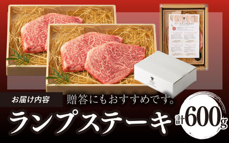 ランプ ステーキ 600g （150g×4枚） 長崎和牛 A4・A5ランク 希少部位【野中精肉店】 [VF39] ランプステーキ 肉 ランプステーキ 牛肉 ランプステーキ 焼肉 ランプステーキ