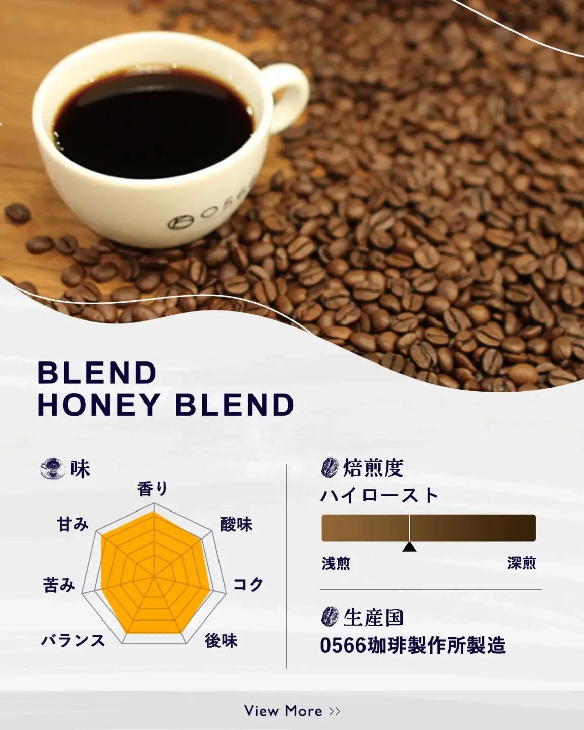 オリジナルブレンド　ハニーブレンド 100g【粉に挽く】（3358）