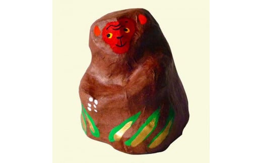 
            世界遺産五箇山　紙塑人形　十二支人形（申）
          