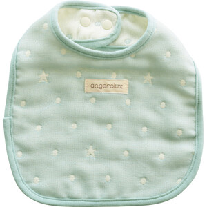 アンジェロラックス　６重ガーゼ スタイ＆ガーゼケットＳセット_袋入：ミントブルー【G0622】_1665665