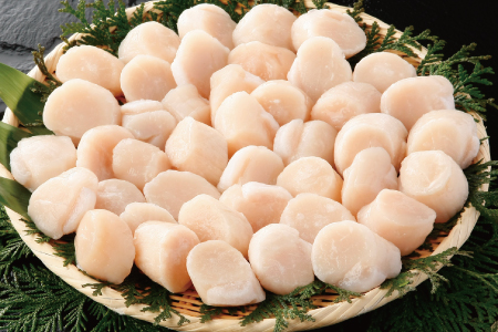 ＼漁業者応援品／刺身用ほたて1.2kg D-16027