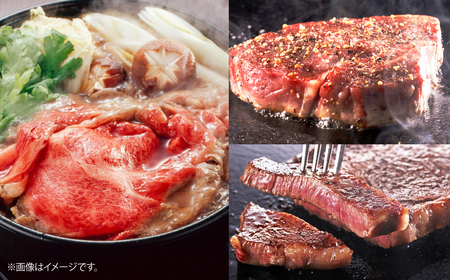 ＜定期便5回＞とちぎ和牛の贅沢食べ比べ 計約3.7kg【栃木県共通返礼品】 | 和牛 定期便 栃木県 茂木町