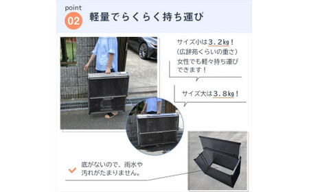 カラスよけ ゴミ ネット 屋外 3秒折畳み式 大 【大90cm】約270L ネイビーブルー【 大阪府 門真市 】