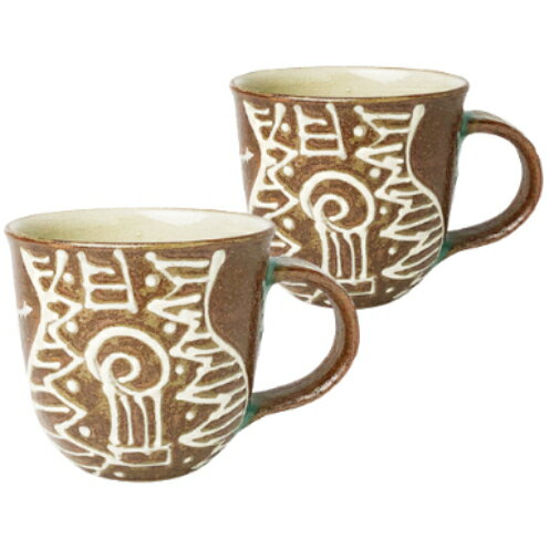 【ふるさと納税】【仲間陶房】アルベルト城間×仲間功コラボ　マグカップ（イッチン）