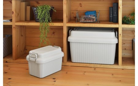 コンテナボックス ベリアスボート SS グレー 蓋つき コンテナボックス 収納コンテナ アウトドア boxコンテナ 屋外収納 収納ケース 新生活 一人暮らし 【010S051】