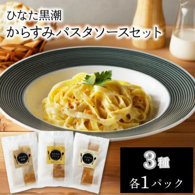 ふるさと納税 延岡市 『ひなた黒潮』からすみパスタソースセット3種 各1パック