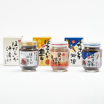ふるさと納税 富山県 川村水産　ほたるいか塩辛・沖漬　3本 |  | 03